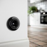  Kliklap - Retro kućna utičnica sa okvirom SCHUKO 230V/16A crna | Eponuda.com
