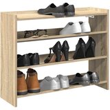 vidaXL Stalak za cipele boja hrasta 80x25x62 cm konstruirano drvo | shoptok.hr