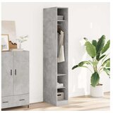 vidaXL Ormar siva boja betona 30 x 50 x 200 cm od konstruiranog drva | shoptok.hr