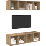 vidaXL Komplet TV omaric 2 pcs artisan hrast 37 x 37 x 142.5 cm | Shoptok.si
