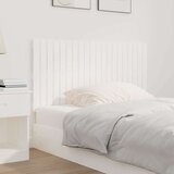  Zidno uzglavlje bijelo 127,5x3x60 cm od masivne borovine | shoptok.hr