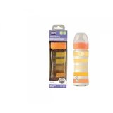 Chicco wb staklena flašica 240ml, silikon,uni. ( A075871 ) | ePonuda.com