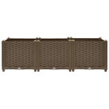  Povišena gredica 120x40x38 cm polipropilen | shoptok.hr