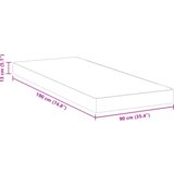  Madraci Bijelo 90 x 190 cm 100% poliester | shoptok.hr