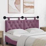  Držeće uzglavlje Zidne Ljubičasta 150 x 55 x 7 cm Baršun - Ljubičasta 140 cm bez LED | shoptok.hr