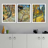 Wallity Set uramljenih slika 3BC_UN87641, 3 Dela | ePonuda.com