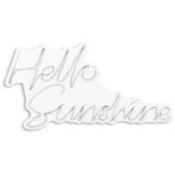 WALLXPERT dekorativna plastična led rasveta hello sunshine white | ePonuda.com