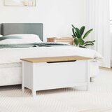  Kutija za spremanje HILL Bijela i medeno smeđa 90 x 40 x 45 cm | shoptok.hr
