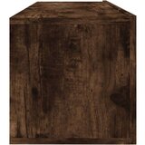  Zidni TV ormarić dimljeni hrast 100x30x30 cm konstruirano drvo | shoptok.hr