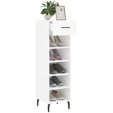 vidaXL Omarica za čevlje bela 30x35x105 cm inženirski les | Shoptok.si
