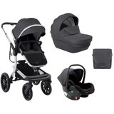 Kikka Boo kolica Irene premium 3in1 set sa I-SIZE autosedištem i tvrdom korpom Dark Grey (KKB11252) | ePonuda.com