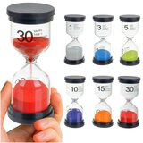 Kruzzel set pješčanih satova 1, 3, 5, 10, 15 i 30 minuta, 6 komada | shoptok.hr