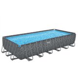 Bestway apx 365 porodični bazen 7.32 x 3.66 x 1.32m sa čeličnim ramom i pumpom 561KG | ePonuda.com