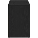  Klupa za cipele Crni hrast 80 x 30 x 45 cm Konstruirano drvo | Eponuda.com