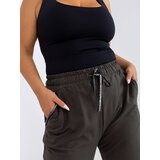 RELEVANCE Sweatpants-RV-DR-4765.52-khaki | Shoptok.si