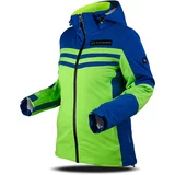 TRIMM Jacket W ILUSION signal green/ jeans blue