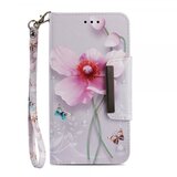 Onasi vivid preklopna torbica za samsung galaxy A7 2018 A750 - pink flower Cene