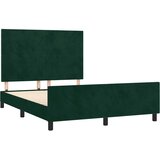  Okvir za krevet bez madraca tamnozeleni 140x190 cm baršunasti | Eponuda.ba