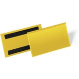 Durable Magnetni žepki 80x160 (67x150) rumeni 50 kos, (20376108) | Shoptok.si