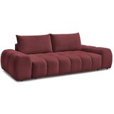 Bobochic Paris Bordo rdeča sedežna garnitura iz šenilje 278 cm Everest – | Shoptok.si