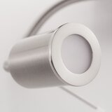 Eglo Pasteri zidna/2, e27, led 3,5w, nikl-mat/bela | Eponuda.com