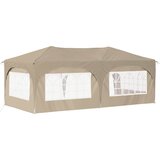  Rastezljivi šator za zabave 575 x 288 x 245 cm Krem | Eponuda.ba