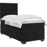  Boxspring krevet s madracem Crna 90 x 200 cm Bar&amp;scaron;un Slike