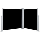  Uvlačiva bočna tenda 120 x 600 cm crna | shoptok.hr