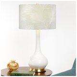 Elstead MILO-AB-TL-FDEB - Stona lampa MILO 1xE27/60W/230V siva | Eponuda.com