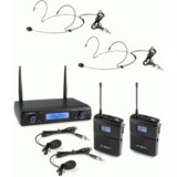  MIKROFON BEŽIČNI VONYX WM62B UHF 16CH 179.264 | Eponuda.ba