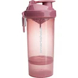 Smartshake Original2GO ONE športni shaker + rezervoar barva Deep Rose Pink 800 ml