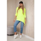 Kesi Sweatshirt with yellow neon print for cycling | shoptok.hr