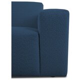 Scandic Tamno plava kutna garnitura od bouclé tkanine (u obliku slova "U") Roxy – | shoptok.hr