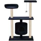 vidaXL Mačje drevo s praskalniki iz sisala 95 cm temno modre barve | Shoptok.si