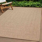  Tepih ZIZUR 120 x 120 cm s izgledom jute unutarnji i vanjski | shoptok.hr