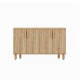 Hanah home Konzola Rodney, 120x73,6x29,6 cm, Hrast Slike