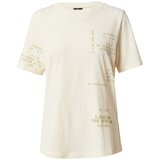 G-star Raw Majica zelena / naravno bela | Shoptok.si