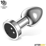 Afterdark Dimpor Metal Vibrating Anal Plug Size S | Shoptok.si