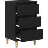  Noćni ormar Crni hrast 40 x 35 x 70 cm Konstruirano drvo | shoptok.hr