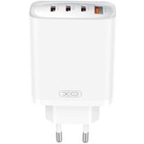 XO stenski polnilec CE23 Quick Charge PD 65W - 1x USB 3x USB tipC | Shoptok.si