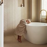 Jollein otroška kopalna brisačka miffy jacquard nougat | Shoptok.si