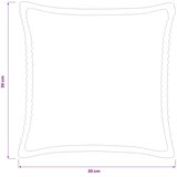  Presvlaka za jastuk 2 kom. HOUTEN Svijetlozeleni sivi Kord - Svijetlo zelena siva 30 x 30 cm 2 | shoptok.hr