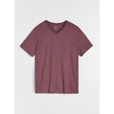 Sinsay Basic majica kratkih rukava s V-izrezom | shoptok.hr
