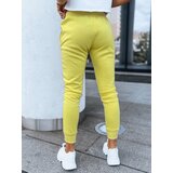 DStreet Spodnie damskie dresowe FITS żółte | shoptok.hr