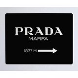 Little Nice Things Crna podloga za stol Black Prada - | shoptok.hr