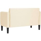  Loveseat kavč krem 109 cm velur tkanina, (21749667) | Shoptok.si