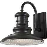 Elstead Lighting Elstead Redding Station 1 luč, zunanja srednja kupolasta stenska svetilka, restavrirana bronasta, IP44, E27, (22099994) | Shoptok.si