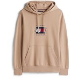 Tommy Hilfiger Majica bež / mornarska / rdeča / bela Cene
