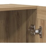 Komoda boja hrasta artisan 120x30,5x70 cm od konstruiranog drva Smeđa | Shoptok.si