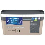 SWINGCOLOR NOTRANJA DISPERZIJSKA BARVA SIMPLY ŠT.11 (1 l, svetlo rjava) | Shoptok.si